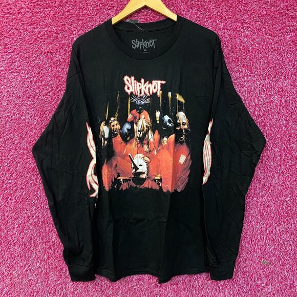 Slipknot Spit it Out Heavy Metal Band Self-Titled Album Cover Art Long Sleeve T- - Picture 1 of 5